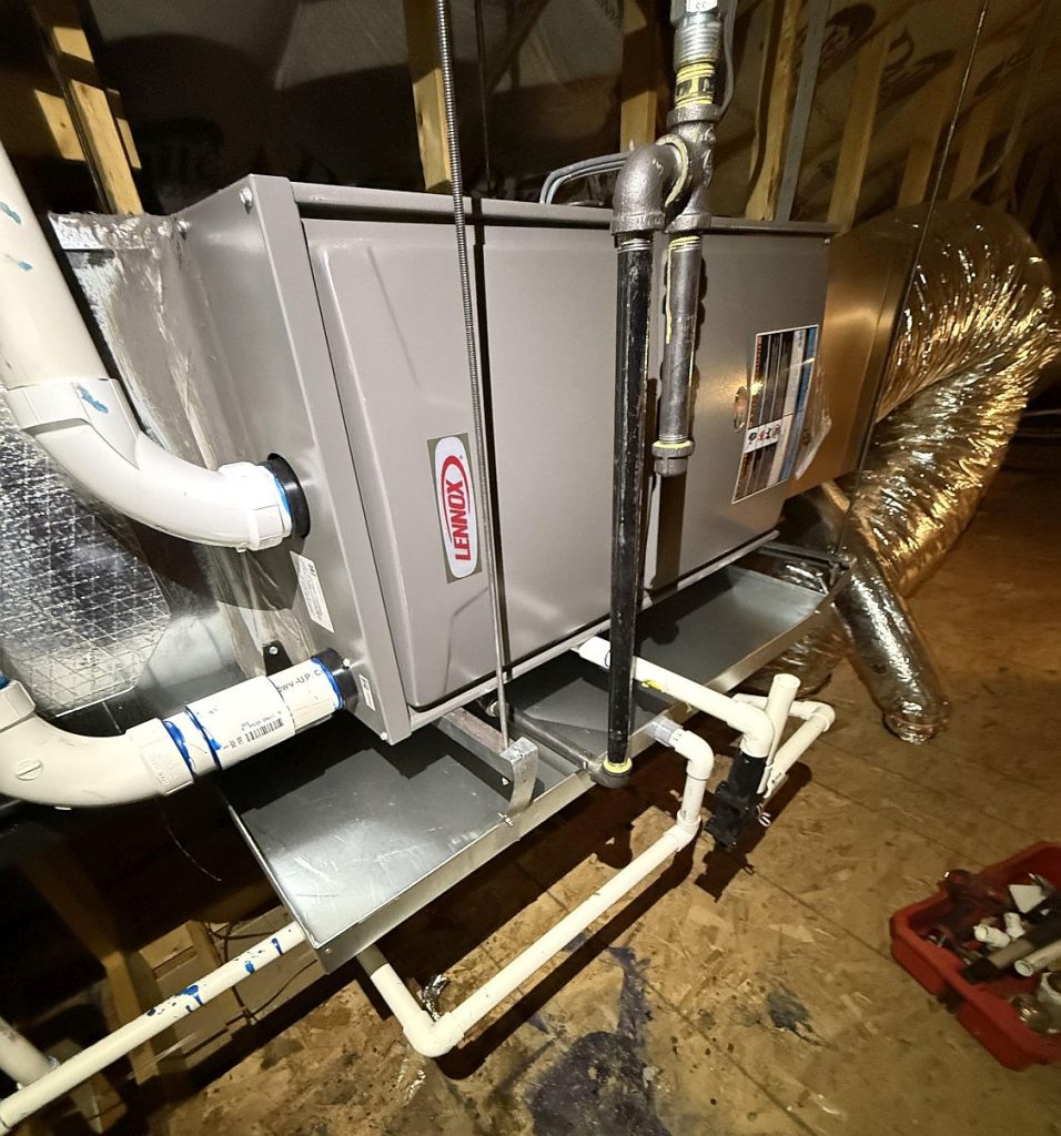 a heating machine in an attic wave heating las vegas